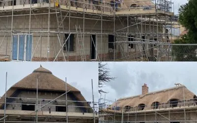 New Build Thatching Brampton